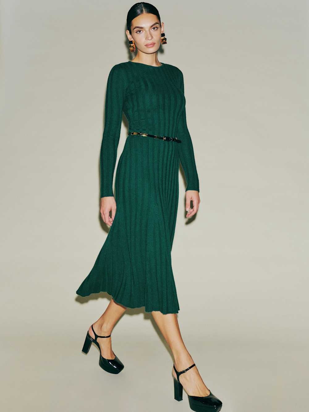 Reformation Evan Cashmere Sweater Dress Size M NWT
